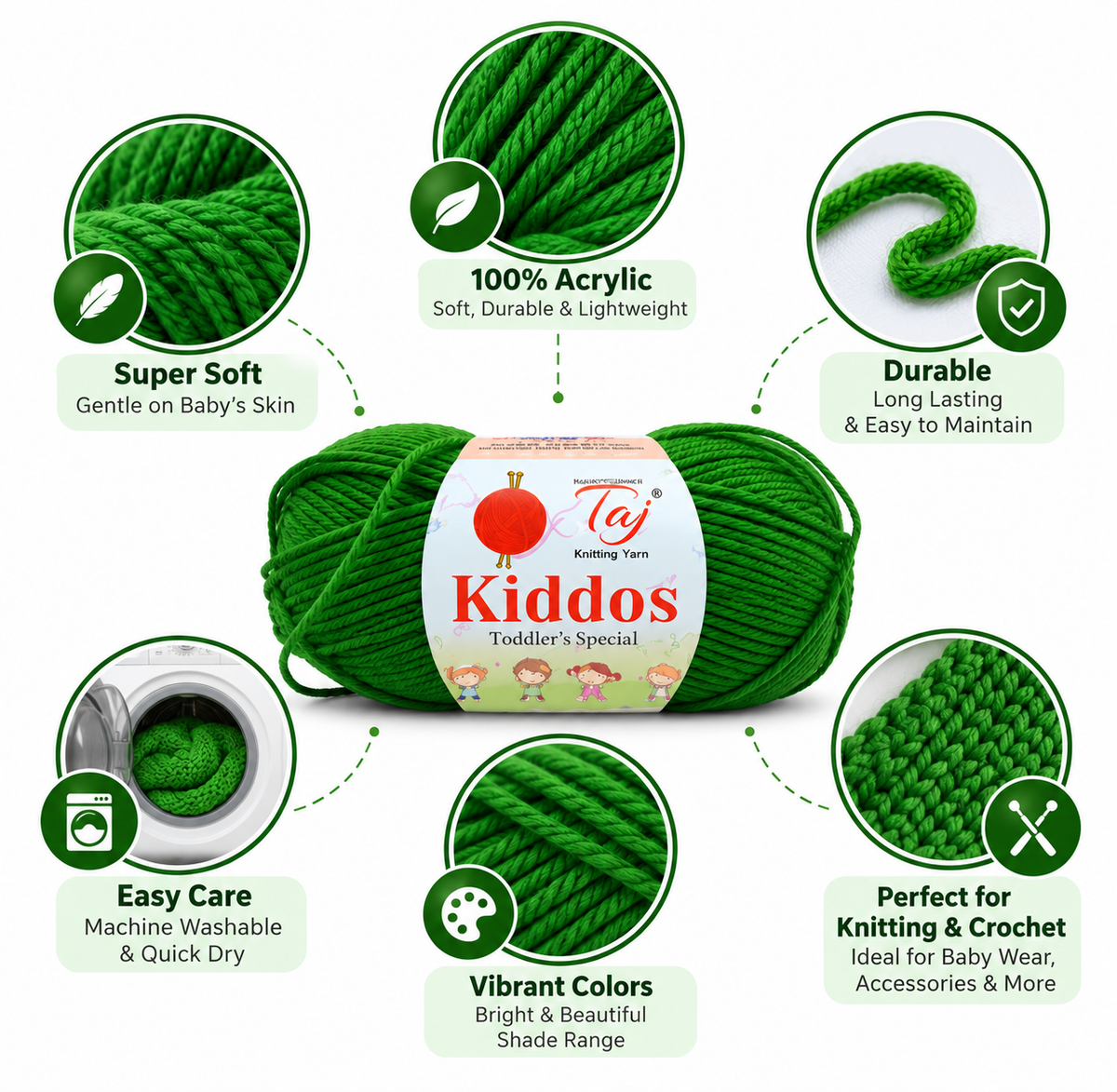 Kiddos 42 – Premium Knitting Yarn