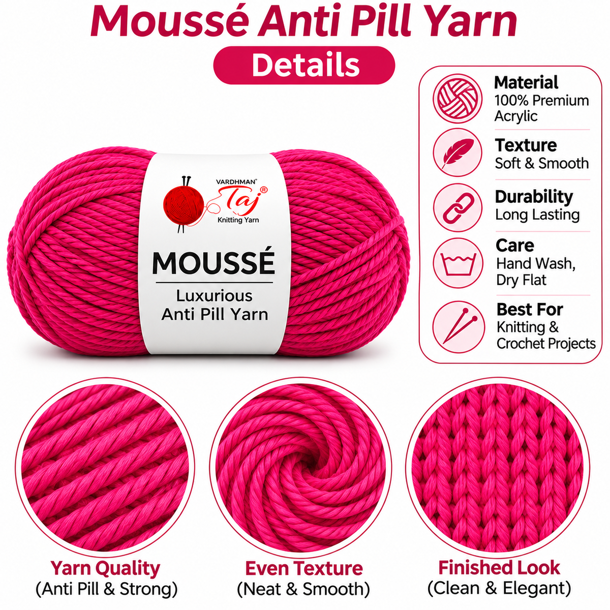 Mousse - 83- Creative Knitting Yarn