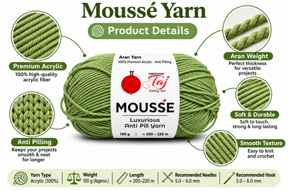Taj Mousse 56 – Pastel Green