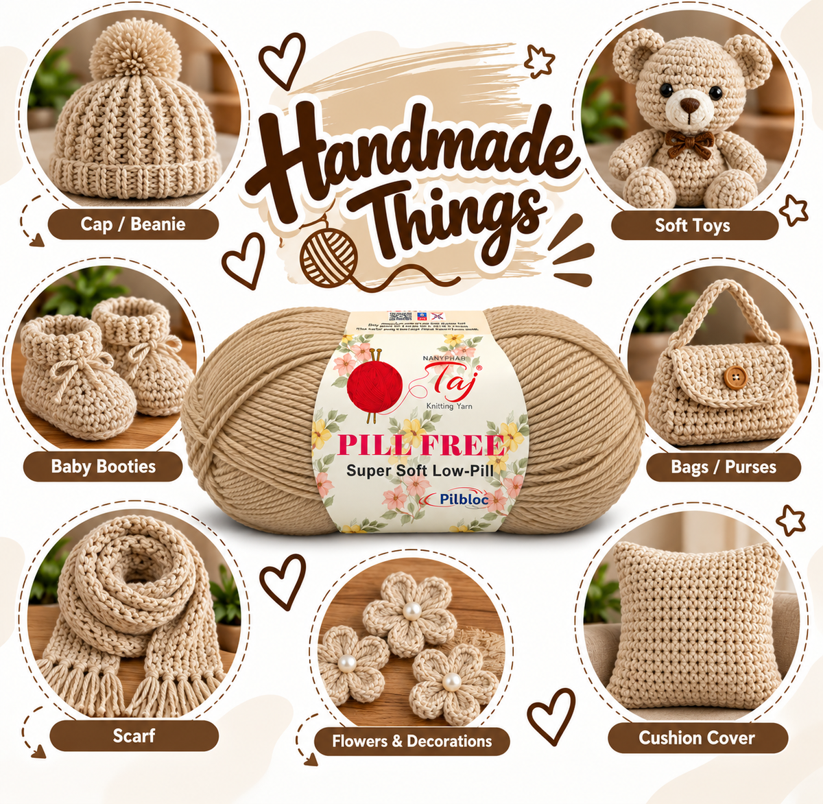 Pillfree 45 – Luxurious Anti-Pill Yarn for Knitting