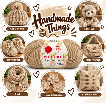 Pillfree 45 – Luxurious Anti-Pill Yarn for Knitting