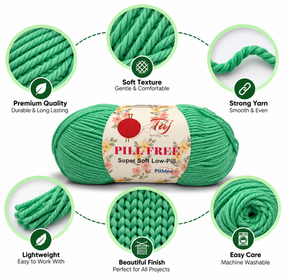 Pillfree 42 – Luxurious Anti-Pill Yarn for Knitting