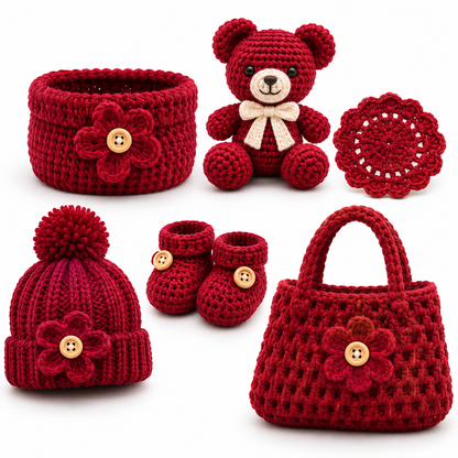 Taj Mousse - 80 – Dark Red