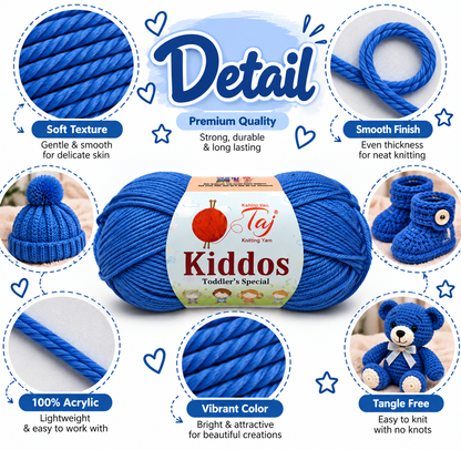 Kiddos 84 – Premium Knitting Yarn