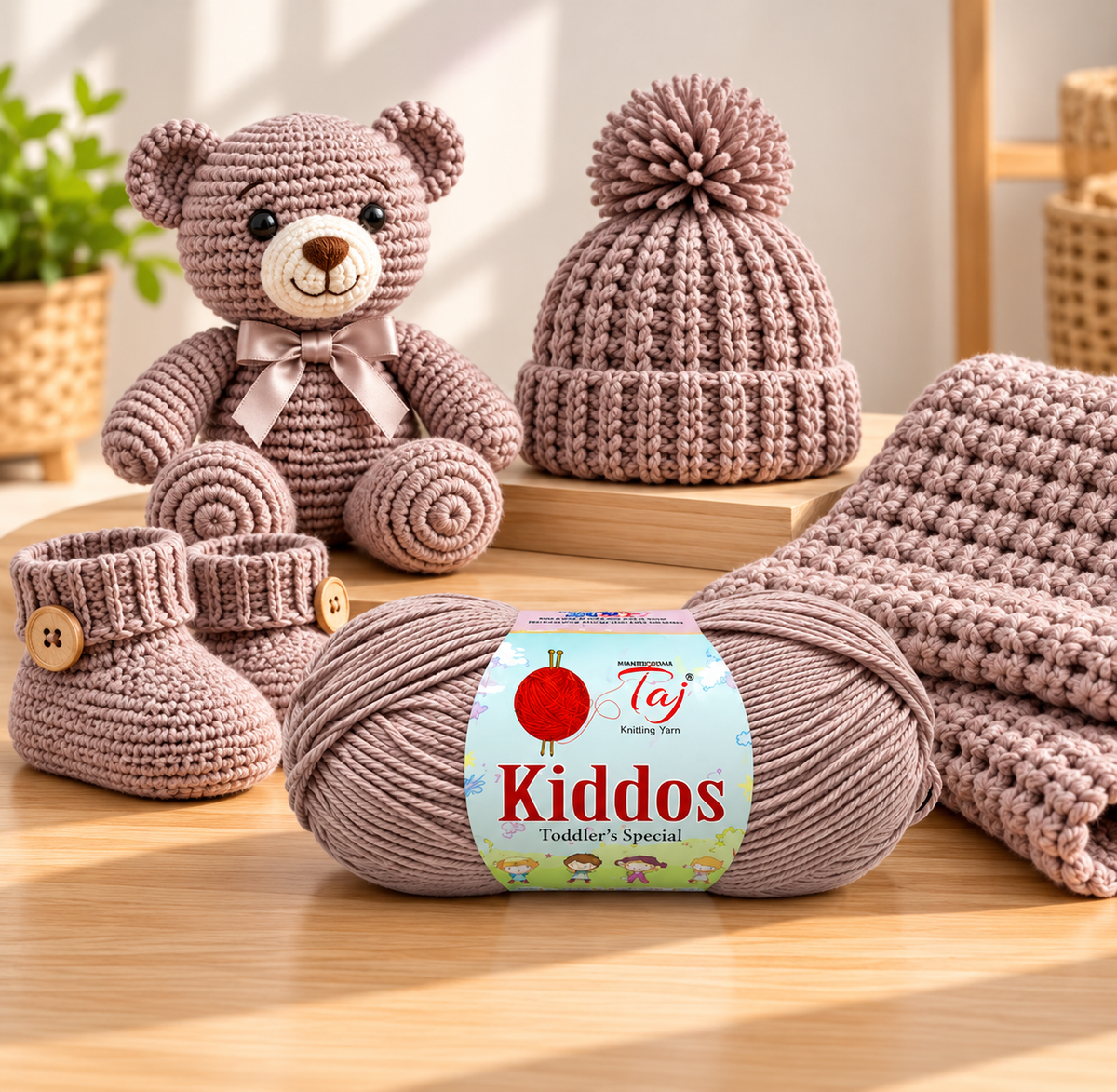 Kiddos 64– Premium Knitting Yarn