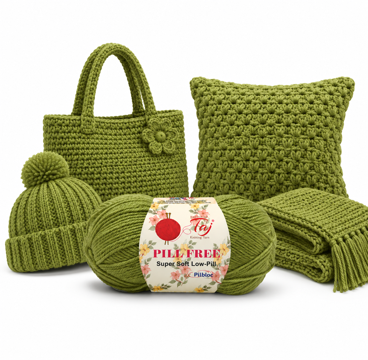 Pillfree 14 – Luxurious Anti-Pill Yarn for Knitting