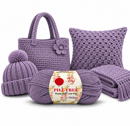 Pillfree 08 – Luxurious Anti-Pill Yarn for Knitting