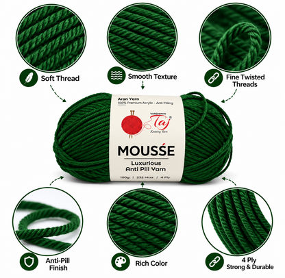 Mousse - 35 – Creative Knitting Yarn