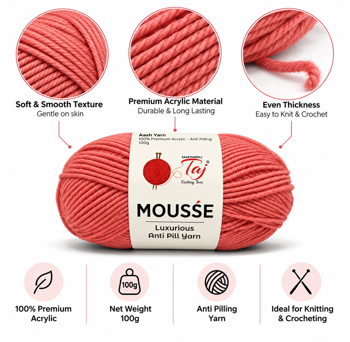 Taj Mousse - 05 – Dusky Old Pink