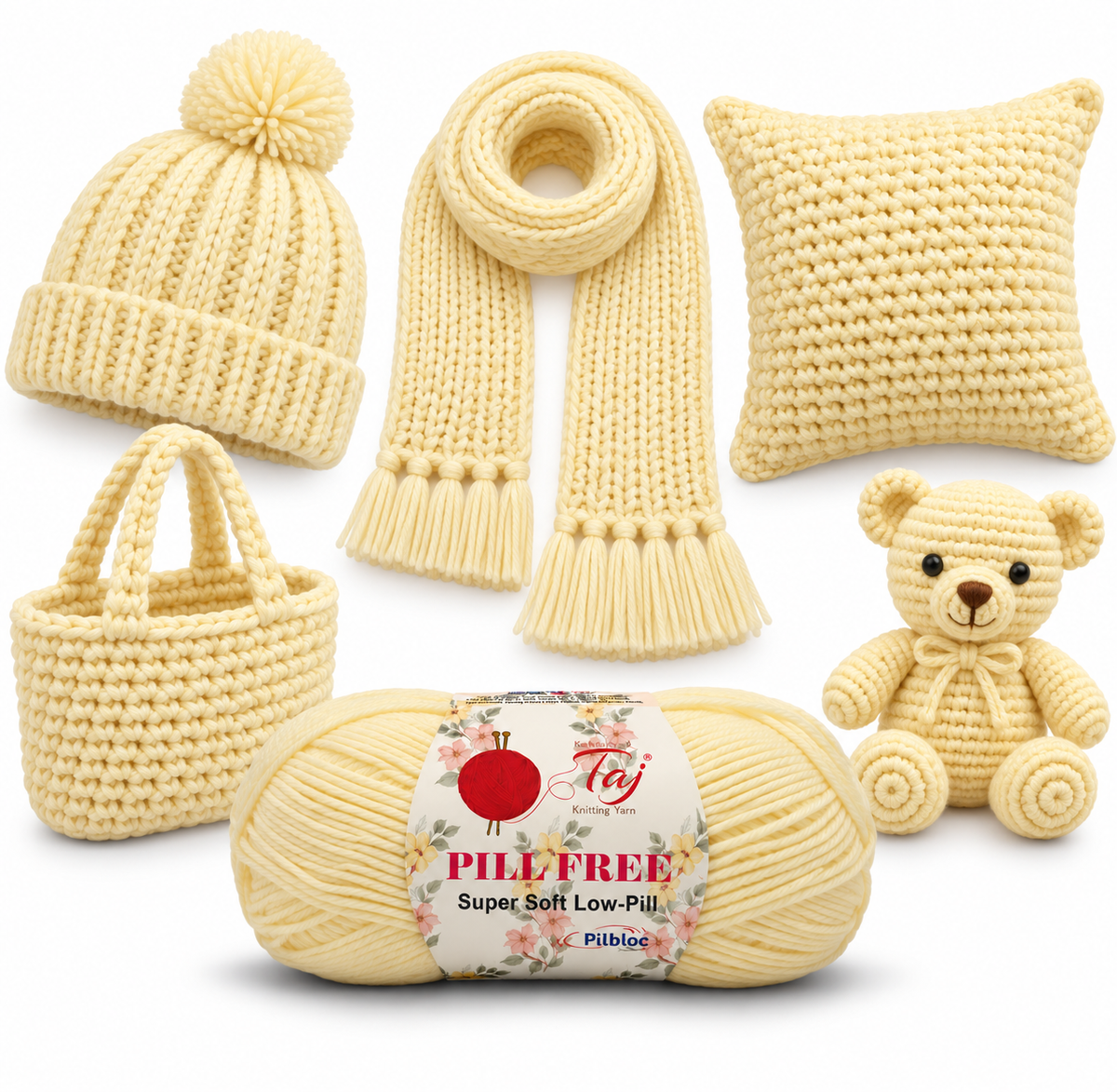 Pillfree 02 – Luxurious Anti-Pill Yarn for Knitting