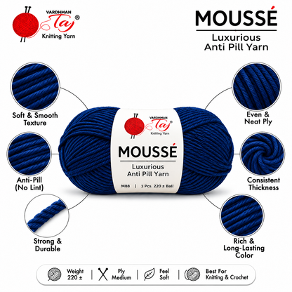 Taj Mousse - 68 – Tealish Blue