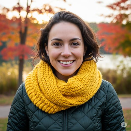 Meadow Wool Muffler