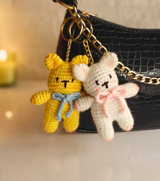 Teddy keychain
