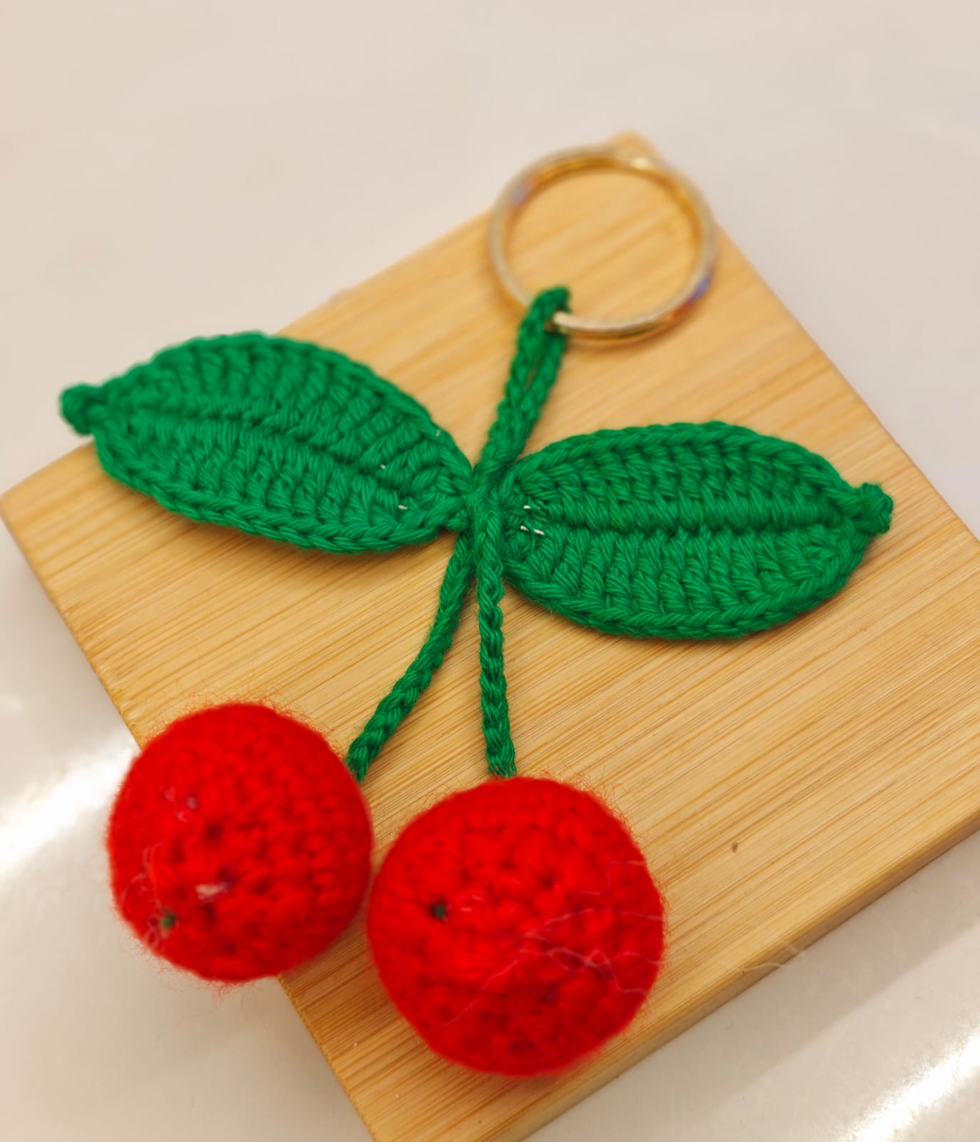 Cherry keychain