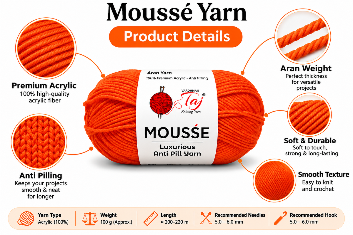 Mousse - 53– Creative Knitting Yarn