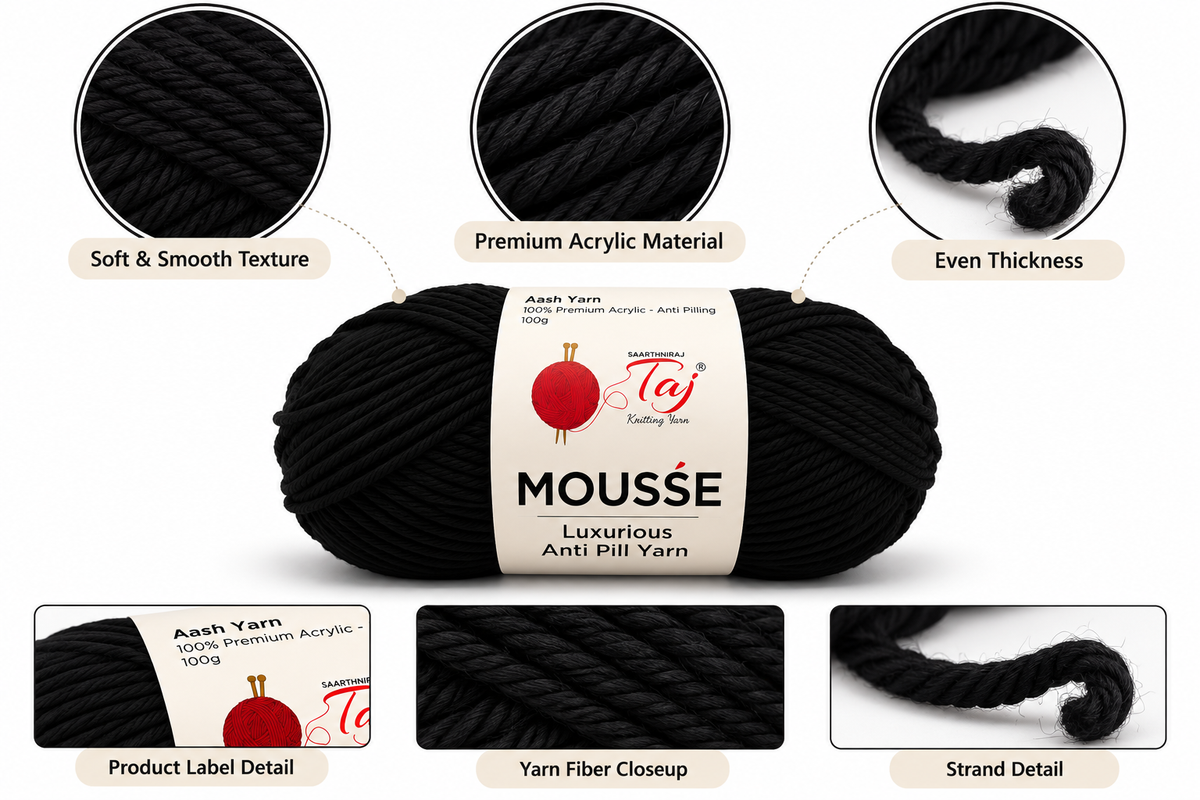 Mousse - 19 – Creative Knitting Yarn