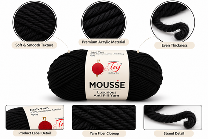 Mousse - 19 – Creative Knitting Yarn
