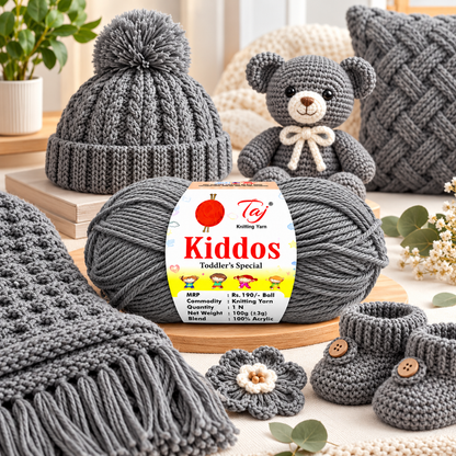 Kiddos 58 – Premium Knitting Yarn
