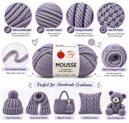 Mousse - 41– Creative Knitting Yarn