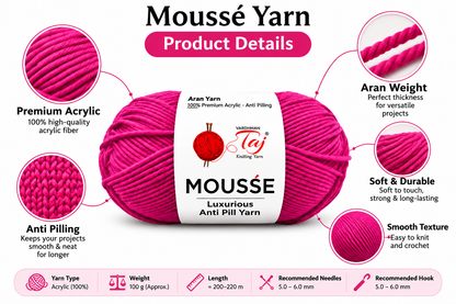 Mousse - 53– Creative Knitting Yarn