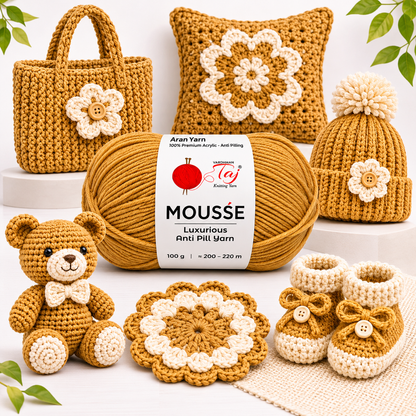 Taj Mousse - 60 – Pale Brown
