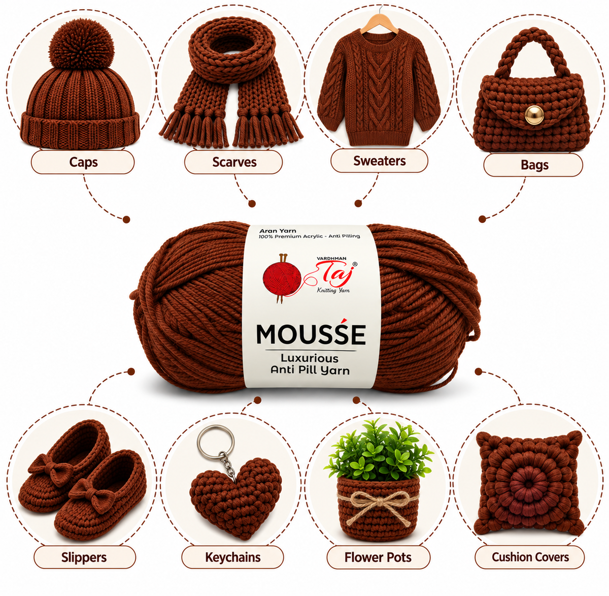 Mousse - 50 – Creative Knitting Yarn