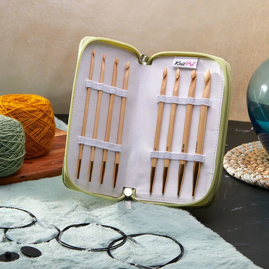 Bamboo Deluxe Afghan/Tunisian Crochet Hook Sets