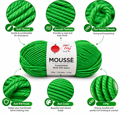 Taj Mousse - 37 – Leafy Green