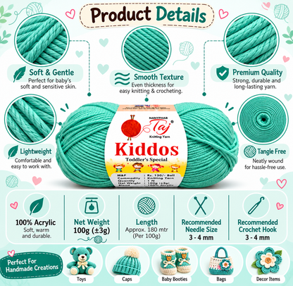 Kiddos 76  – Premium Knitting Yarn