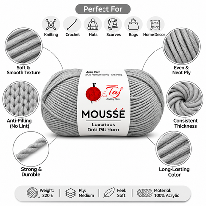 Taj Mousse - 73– Grey Pearl