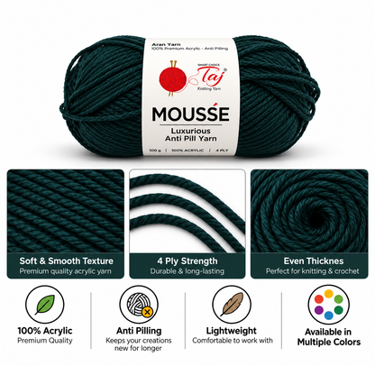 Mousse - 26 – Creative Knitting Yarn