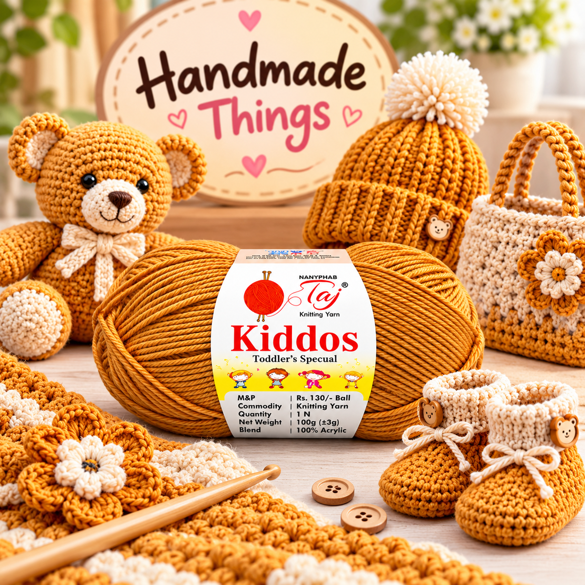 Kiddos 70  – Premium Knitting Yarn