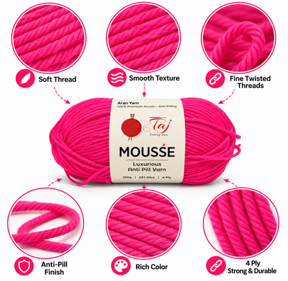 Mousse 38 – Creative Knitting Yarn