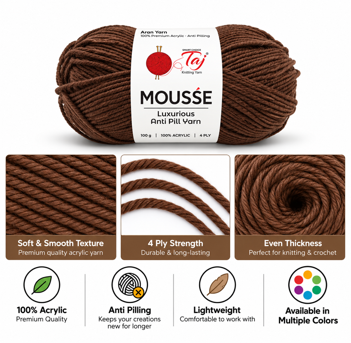 Mousse 26– Creative Knitting Yarn