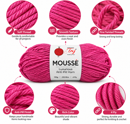 Mousse - 36– Creative Knitting Yarn