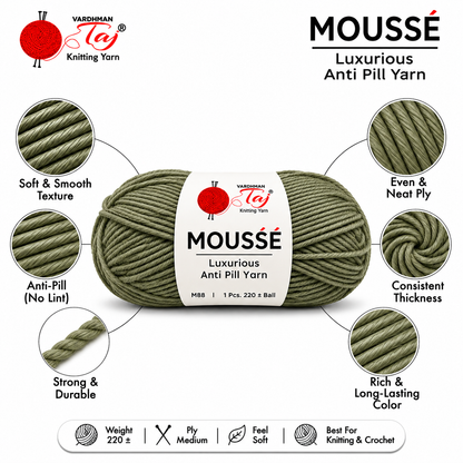 Mousse - 85– Creative Knitting Yarn