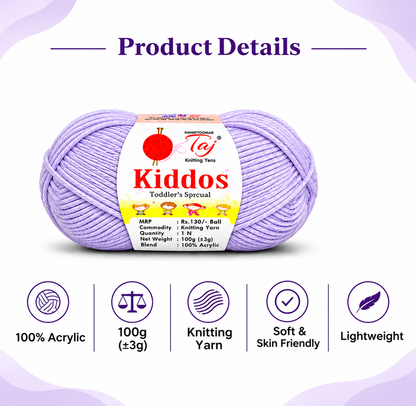 Kiddos 35 – Premium Knitting Yarn