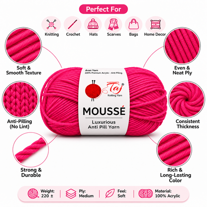 Mousse - 78– Creative Knitting Yarn