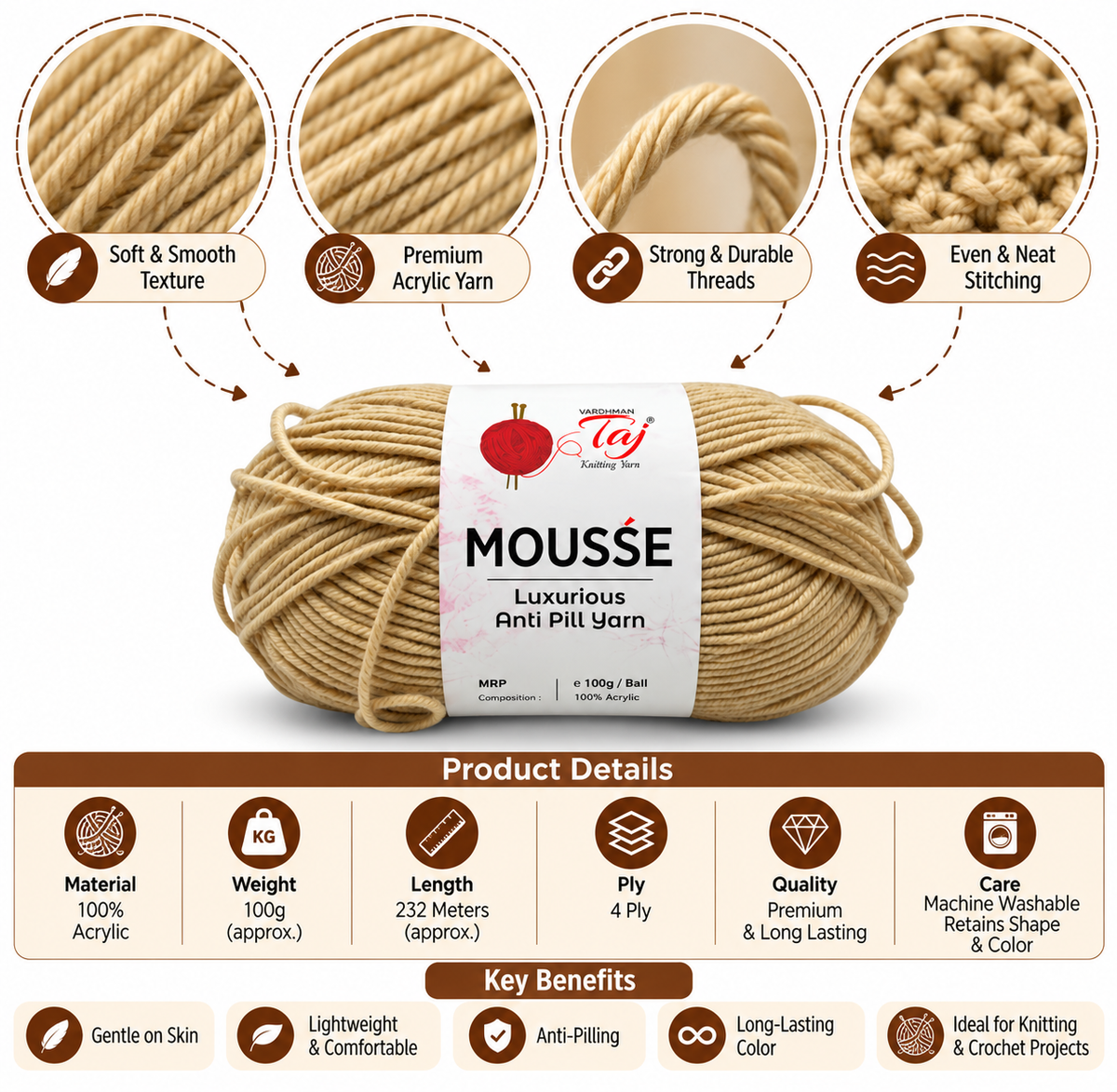 Taj Mousse - 51 – Muesli