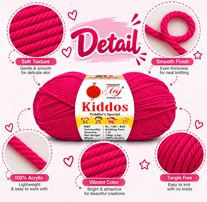 Kiddos 83– Premium Knitting Yarn