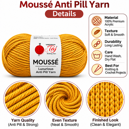 Taj Mousse - 71 – Ochre Yellow
