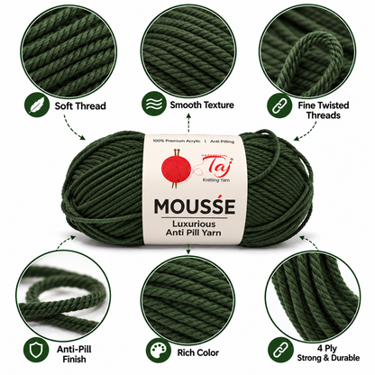 Mousse - 31 – Creative Knitting Yarn