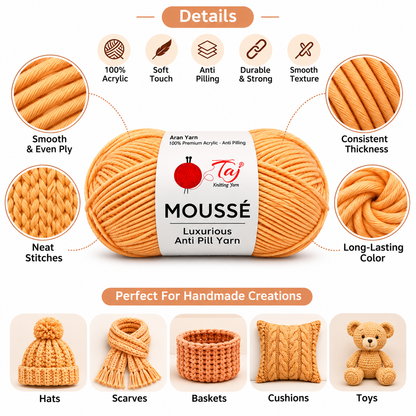 Mousse -89 – Creative Knitting Yarn