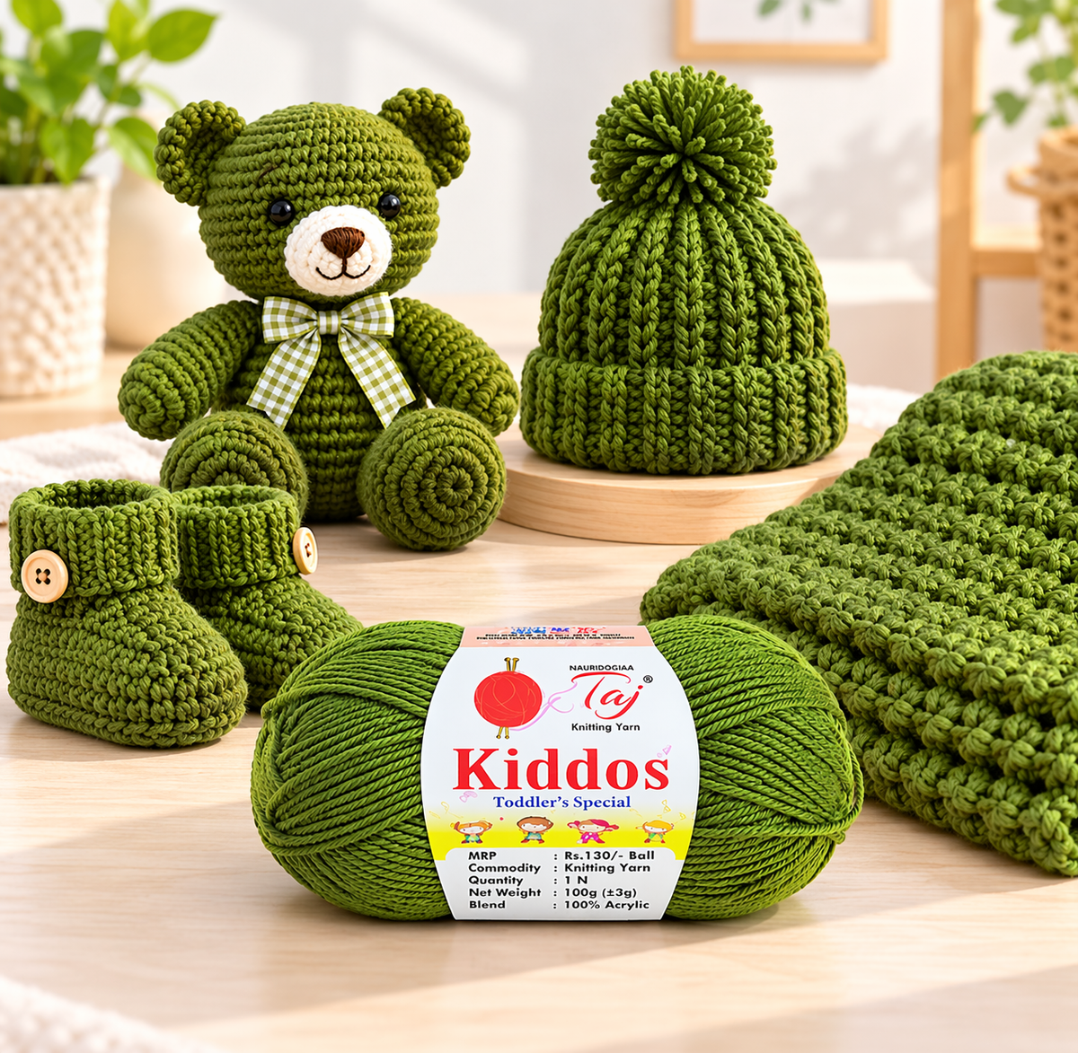 Kiddos 66– Premium Knitting Yarn