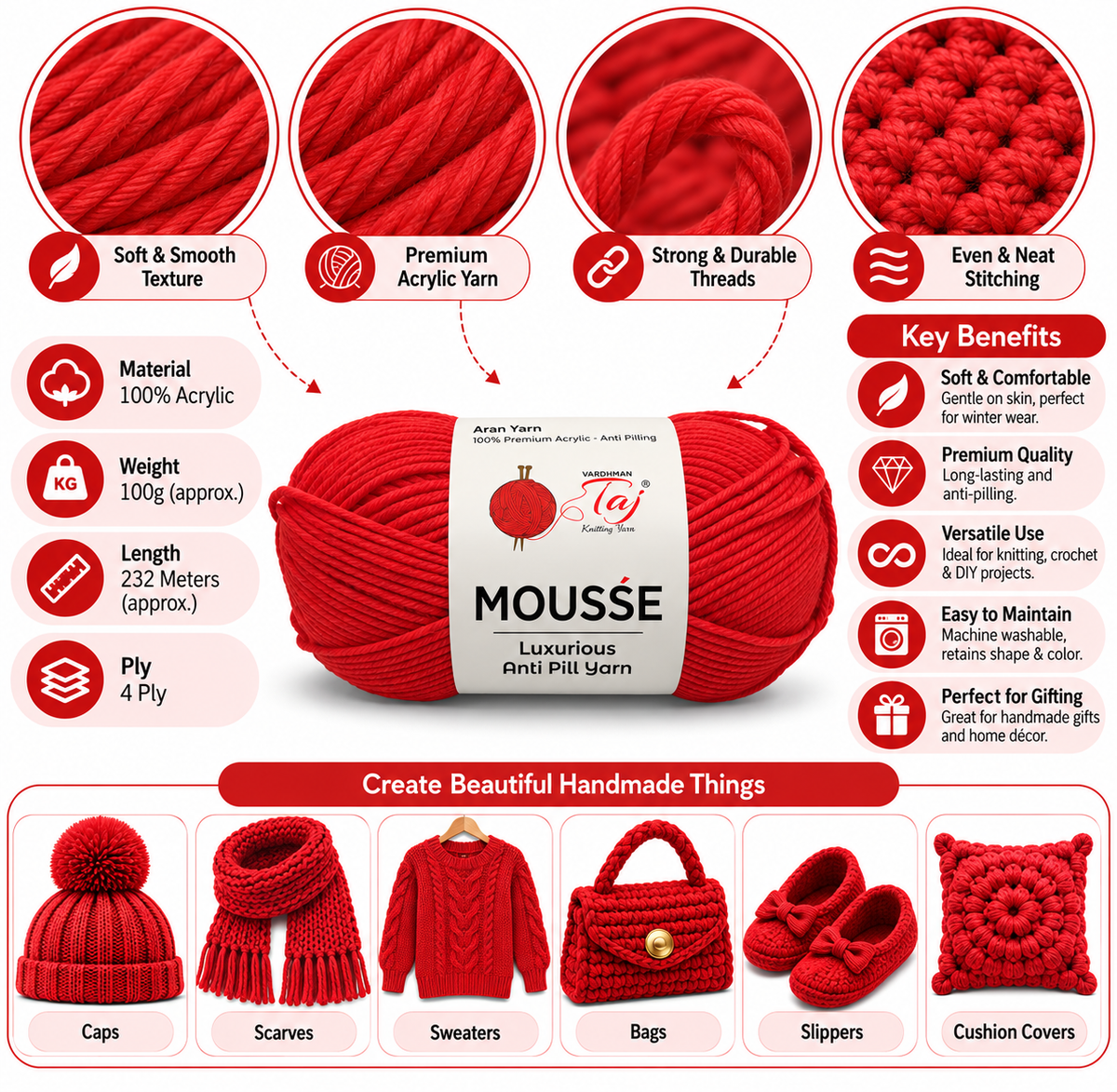 mousse-45 – Creative Knitting Yarn