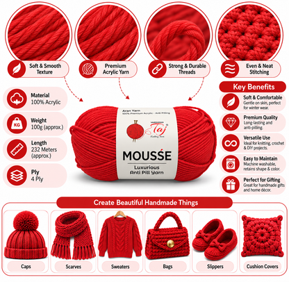 mousse-45 – Creative Knitting Yarn