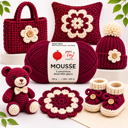 Taj Mousse - 66 – Dark Scarlet