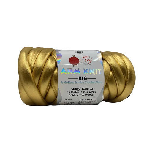 Jumbo Metallic Arm Knitting Yarn - 107