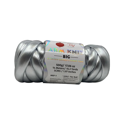 Jumbo Metallic Arm Knitting Yarn - 102