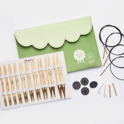 Bamboo Normal Interchangeable Needle Sets - 13cm (5”)